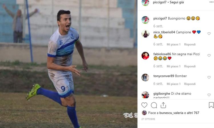 Rovesciate, arroganza e tanti gol: sul web è Picci-mania, l'Immobile dell'Eccellenza