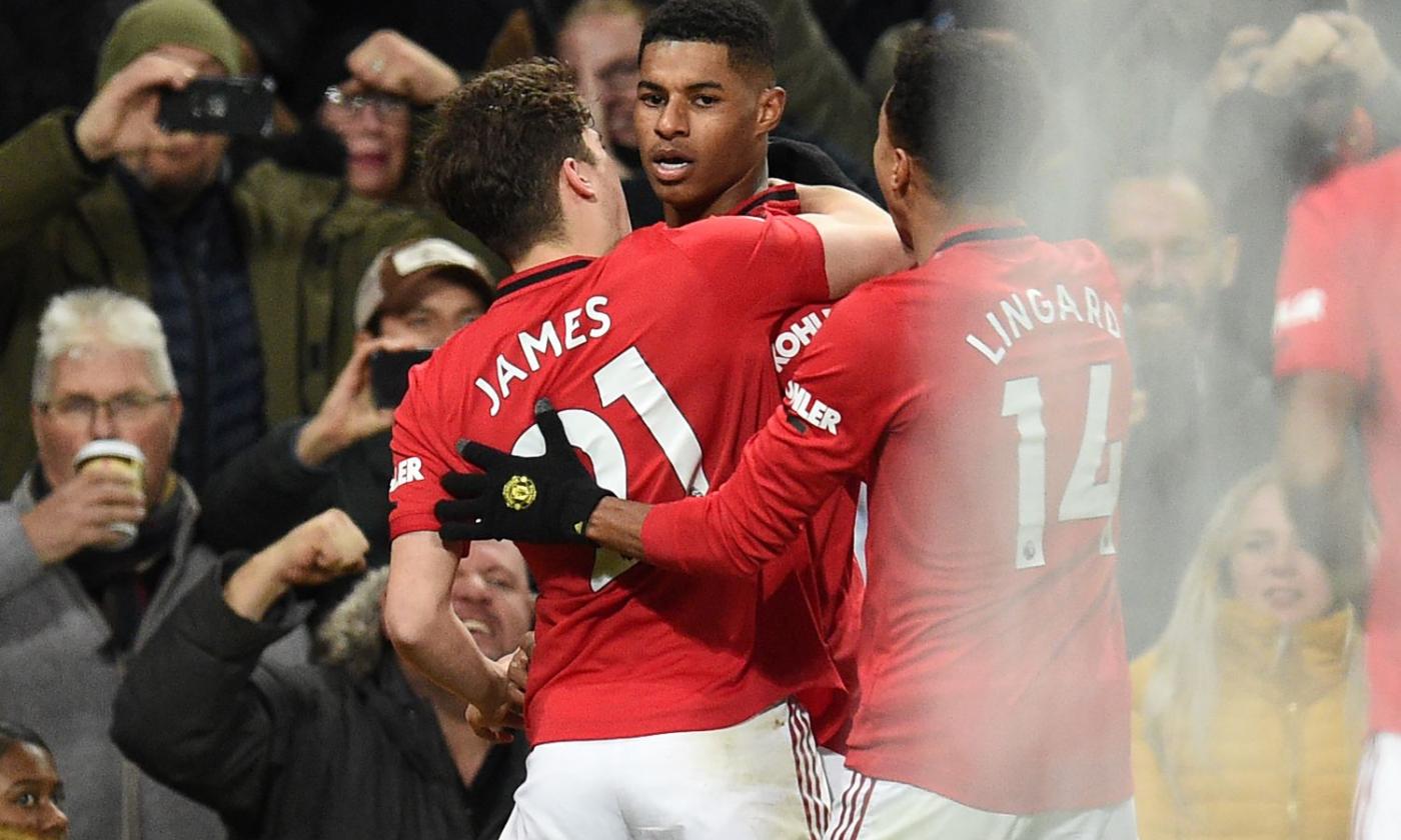 Rashford stende il Tottenham dell'ex Mourinho: 2-1 Man United