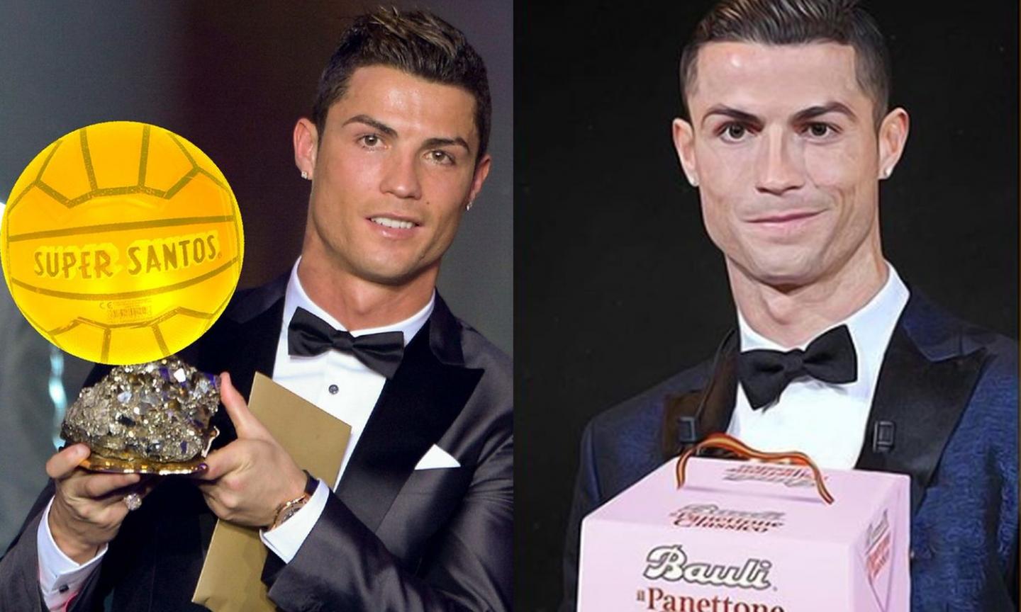 A Messi il Pallone d'Oro, a Ronaldo il 'Super Santos': il web prende in giro CR7