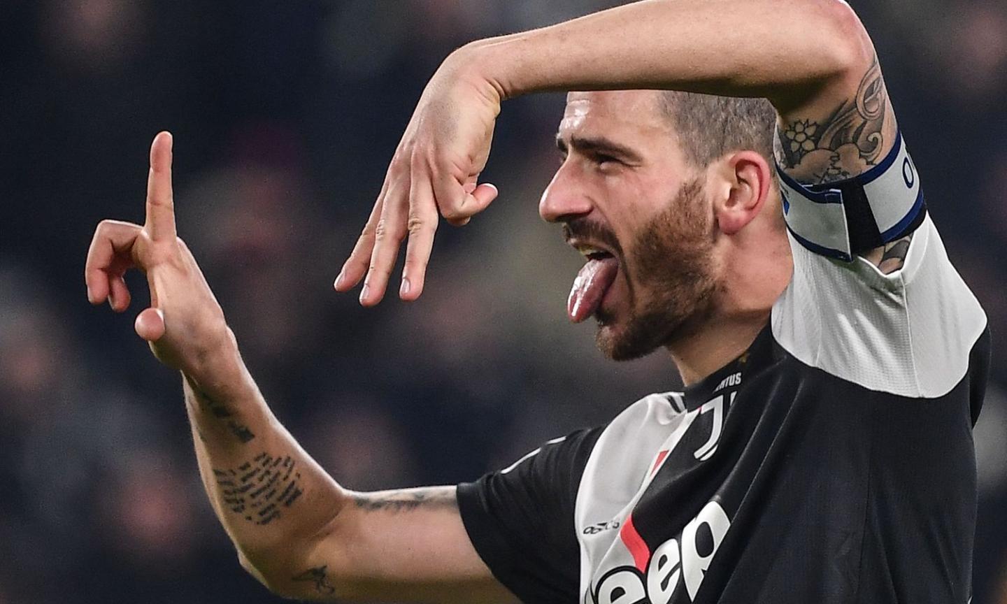 Juve: Bonucci ammonito col Brescia, era diffidato. Ecco contro chi non ci sarà