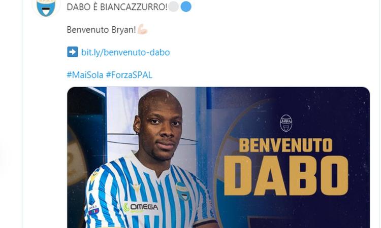 Spal, ecco Dabo: 'Fiorentina? Brutta storia, mi sono allenato da solo...'