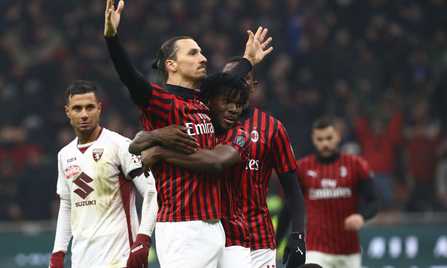 Milan, prima partitella dopo lo stop: primo gol messo a segno da Ibrahimovic