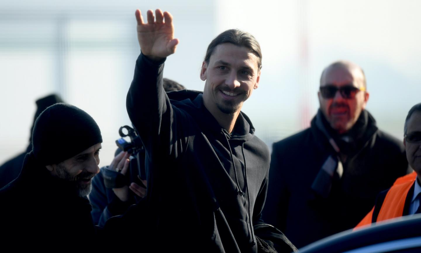 Ibrahimovic on his return: ‘I am happy and Milan is my home’