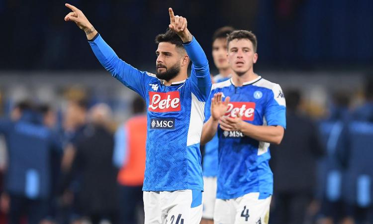 Insigne: 'Gran partita, vittoria nostra e di tutta Napoli. Sarri? È il nostro mestiere...'