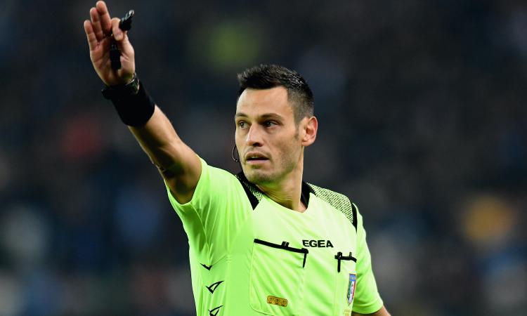 Arbitri Serie A: Mariani per Milan-Atalanta, la Juve a Sacchi. Tutte le designazioni