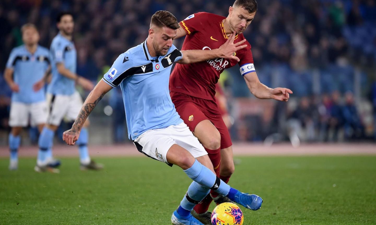 La Roma spreca troppo, la Lazio ringrazia: il derby finisce 1-1