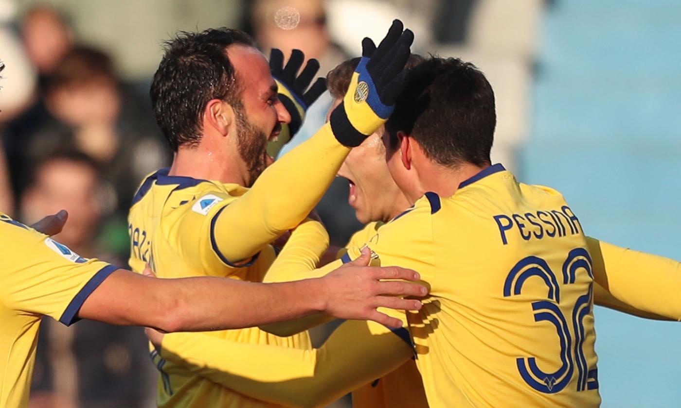 Pazzini-Stepinski, vola il Verona: Spal ko e ultima in classifica GUARDA GLI HIGHLIGHTS