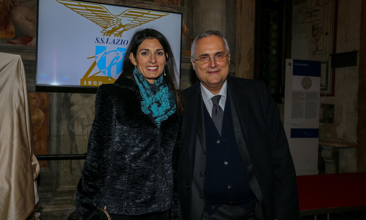 Lazio, gli auguri del sindaco Raggi per i 120 anni di storia