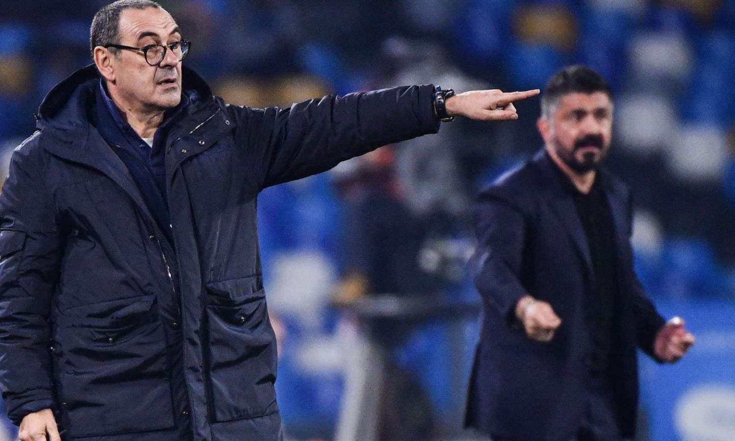 Juve, Sarri: 'Felice per i giocatori del Napoli a cui sono affezionato. Pari dell'Inter? Ai miei ho detto...' VIDEO