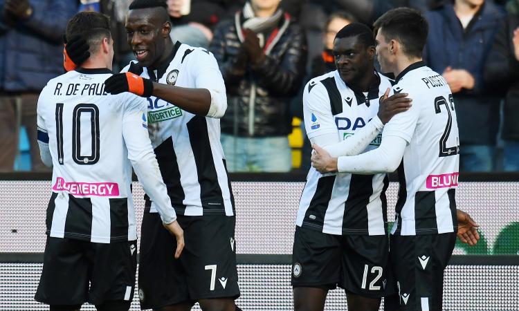 Alla faccia di Conte: l'Udinese vola col contropiede! Fofana e De Paul in stato di grazia, dov'è finito il Sassuolo?