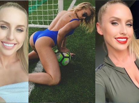 Yulia, russa HOT: calcio, hockey e curve pericolose. CHE FOTO!