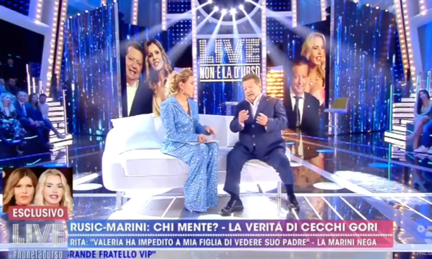 Macchina della verità per Cecchi Gori: meglio Rita Rusic o Valeria Marini? VIDEO