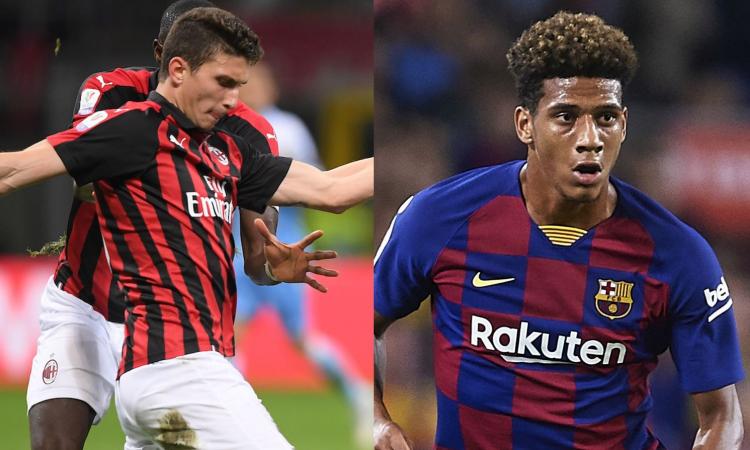 I destini incrociati di Todibo al Milan e Caldara all'Atalanta