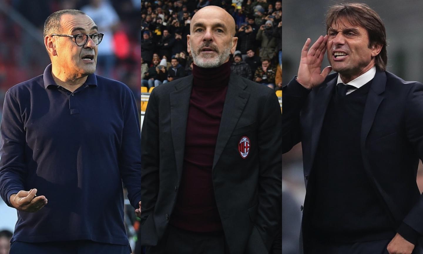 Juve, lo scudetto è l'obiettivo minimo: perché Sarri rischia più di Pioli e Conte