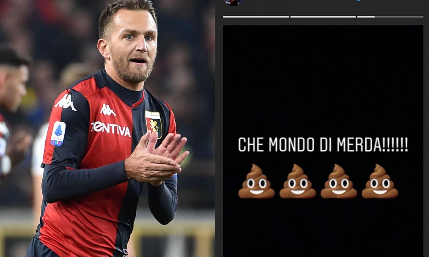 Genoa, la furia di Criscito per la trattativa con la Fiorentina: 'Che mondo di m...'