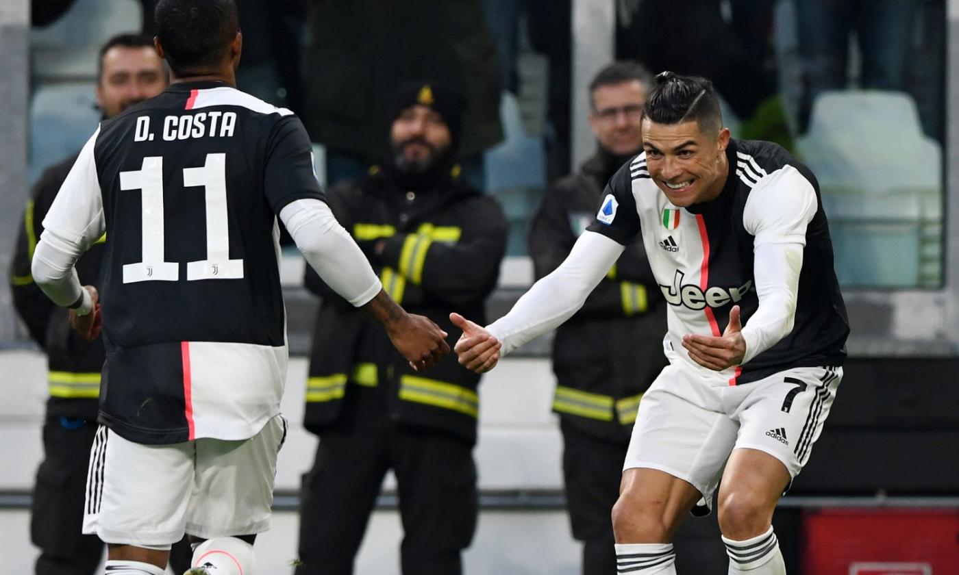 Ronaldo, prima tripletta in A: la Juve annienta il Cagliari GUARDA GLI HIGHLIGHTS