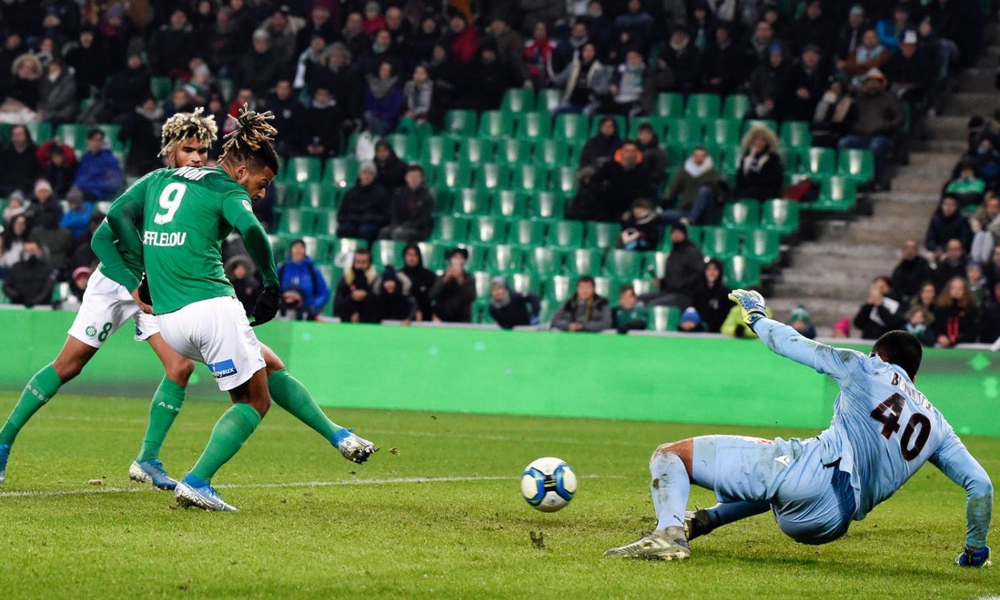 Coppa di Francia, Saint Etienne all'ultimo respiro: finale col PSG, invasione di campo dei tifosi 