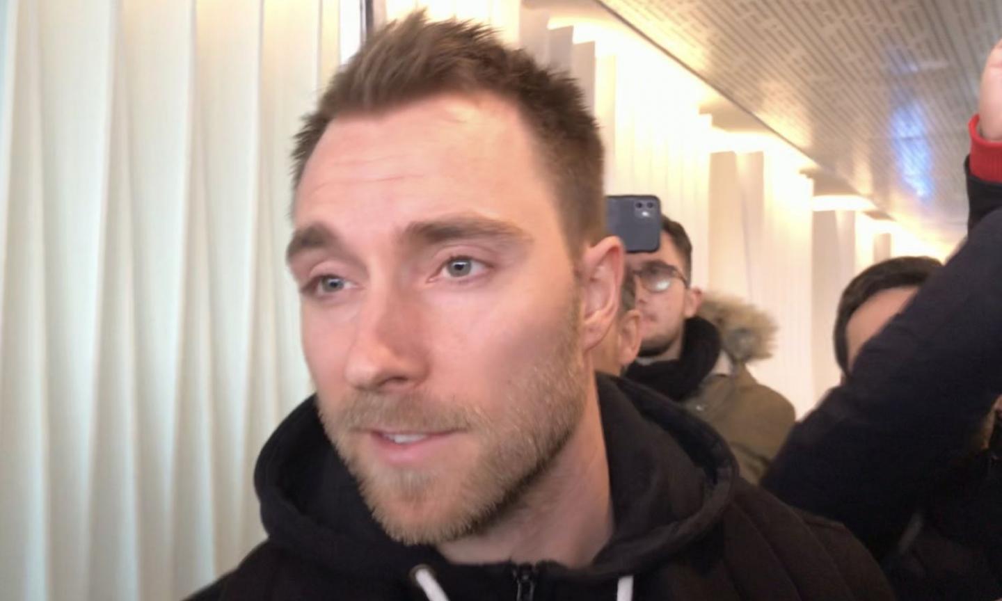 Watch: Eriksen arrives in Milan to complete Inter switch