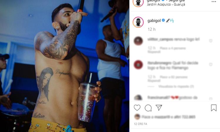 Gabigol ancora in vacanza: l'Inter ha fretta e tratta a oltranza col Flamengo