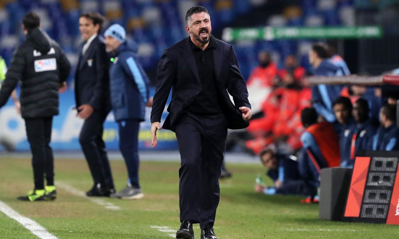 Napoli, Gattuso: 'Visto il veleno, ora basta figuracce! Europa? Guardiamoci alle spalle…' VIDEO