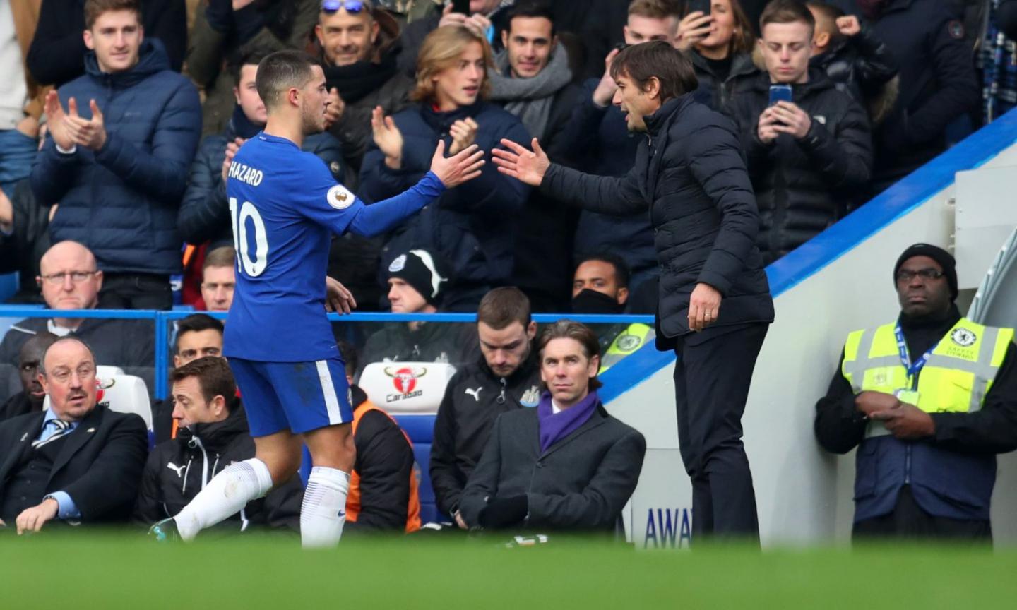 Hazard critica Conte e Sarri: 'E' poco piacevole essere allenato dagli italiani'