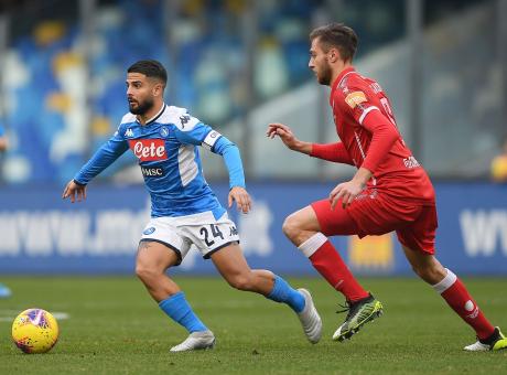 Napoli-Perugia 2-0: il tabellino