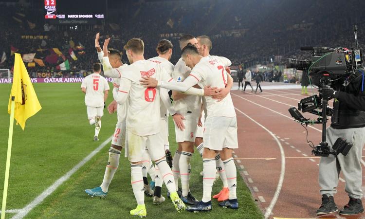 La Juve vince a Roma con Demiral e Ronaldo ed è Campione d'inverno: Sarri a +2 sull'Inter