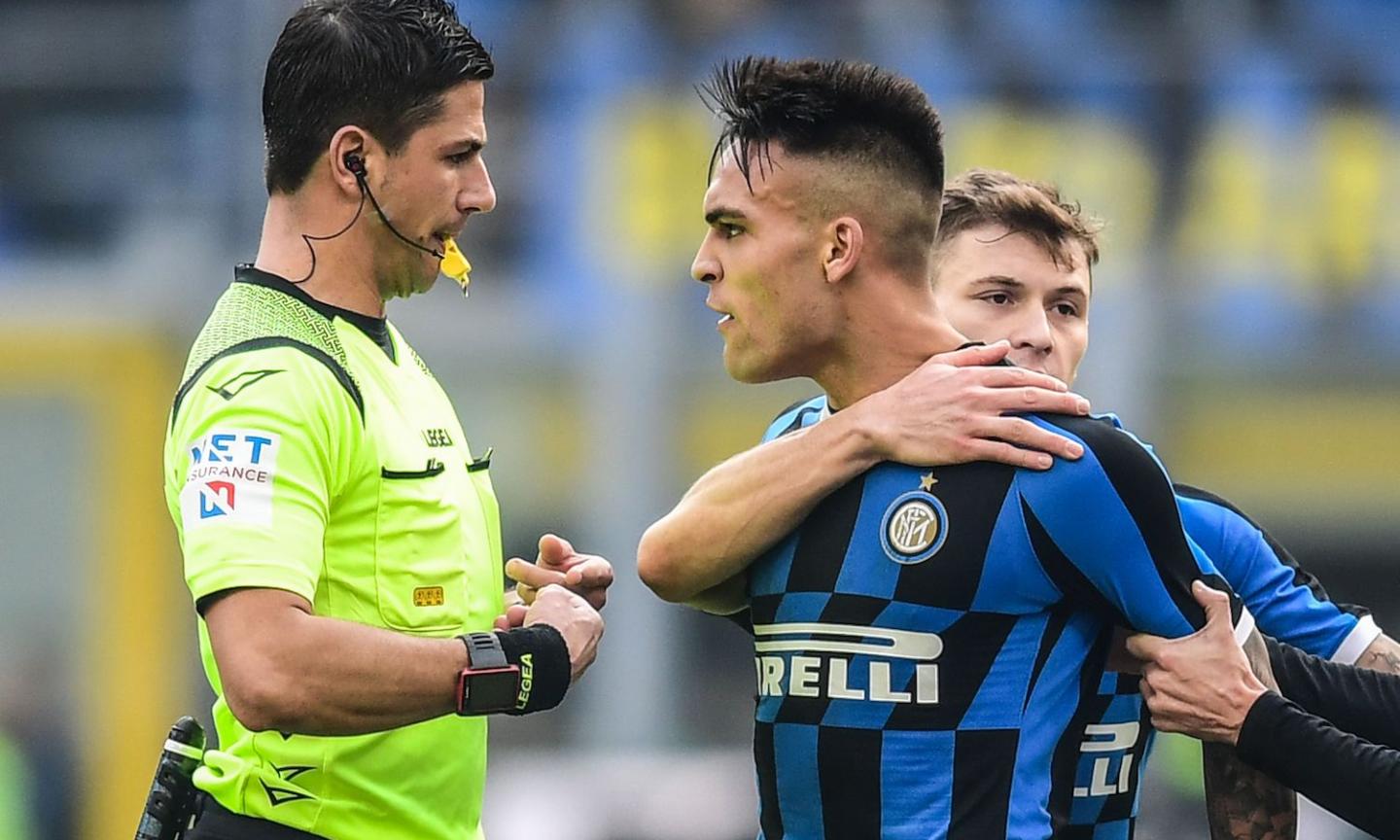 Inter-Cagliari, rivivi la MOVIOLA: rosso a Lautaro per proteste, rischia il derby!