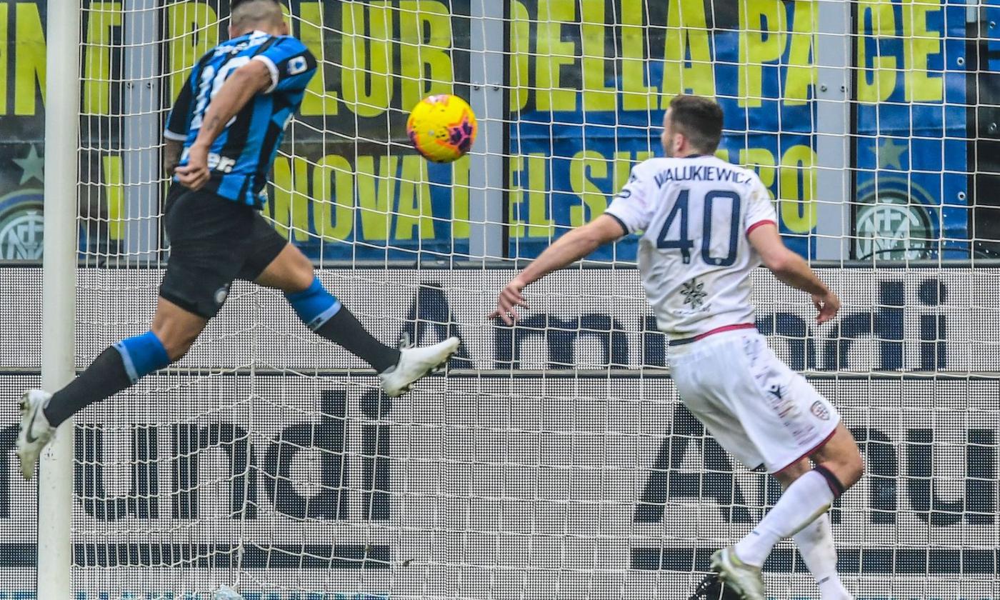 Inter-Cagliari 1-1, il tabellino 