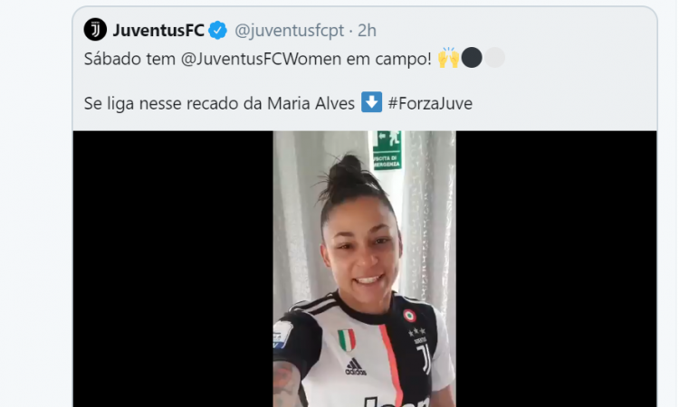 Juve Women, il saluto di Maria Alves: 'Due anni indimenticabili'