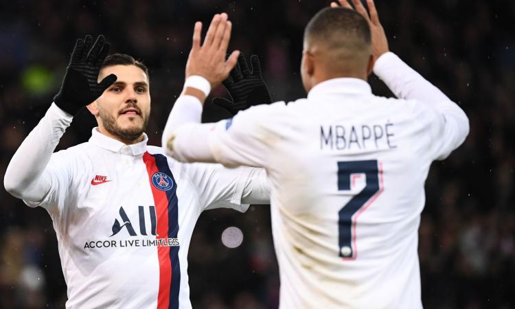 PSG, Tuchel: 'A Mbappé piace giocare con Icardi, sembra quello del Monaco' VIDEO