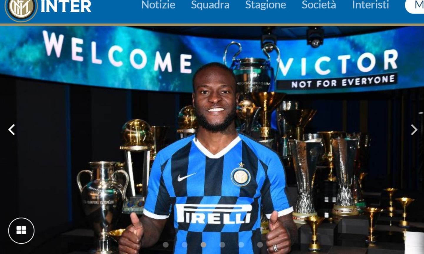 Inter, i cross sono il punto forte di Moses