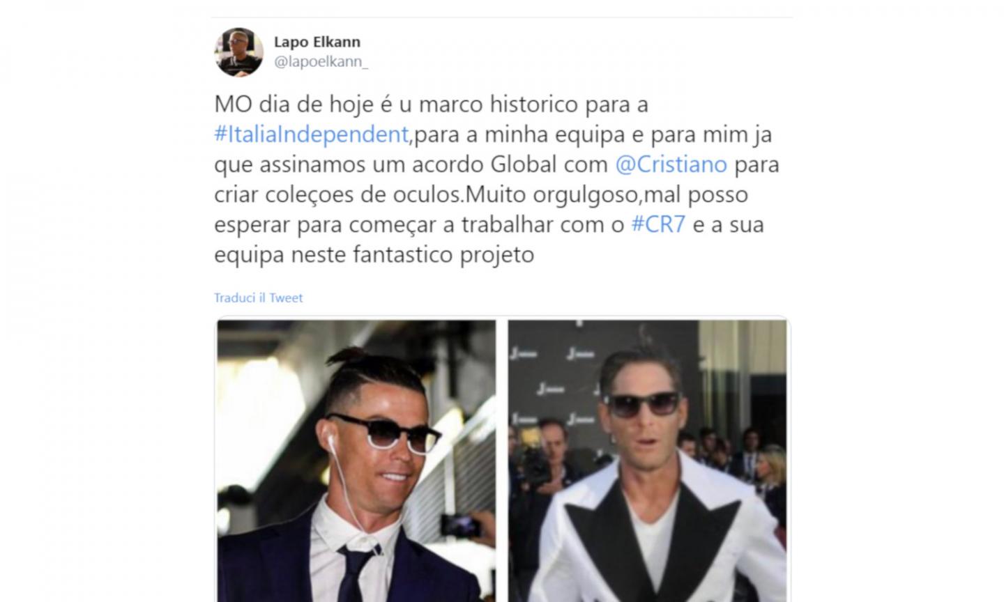 Juve, Lapo Elkann annuncia un accordo con Cristiano Ronaldo: 'Giorno storico, non vedo l'ora di lavorare con lui'