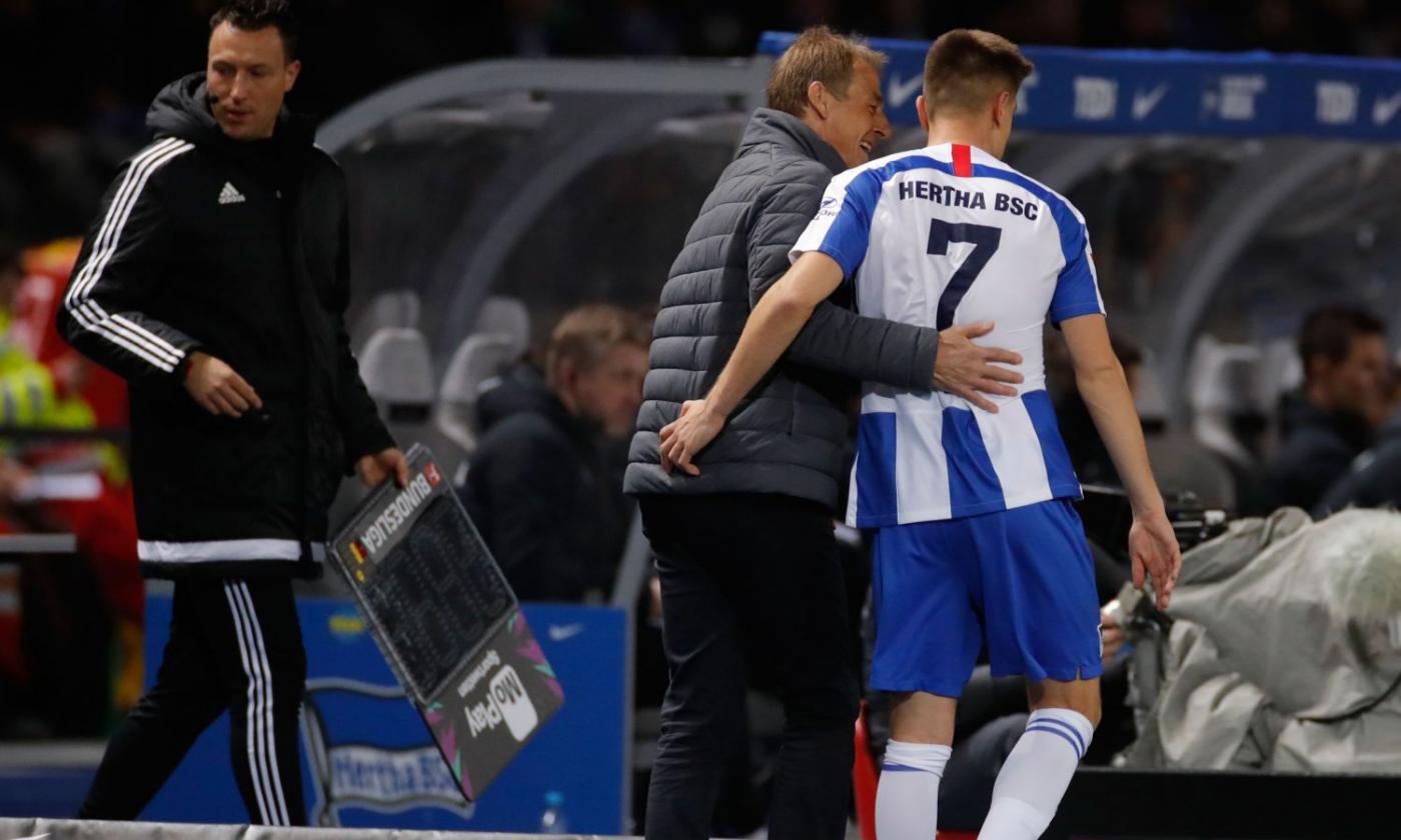 Bundesliga, UFFICIALE: positivo al coronavirus un giocatore dell'Hertha Berlino. Squadra in quarantena