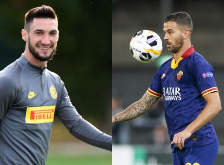 Inter e Roma pronte allo scambio Politano per Spinazzola: i dettagli