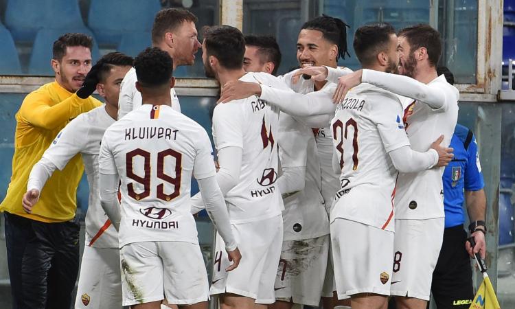 La Roma ringrazia i 'partenti' decisivi Under e Spinazzola, il Genoa è alla frutta