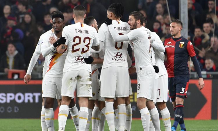 La Roma espugna Genova e si rilancia in ottica derby: Spinazzola decisivo GUARDA GLI HIGLIGHTS