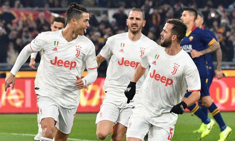 Juve campione d'inverno, ma deve dire grazie alla Roma: i due gol sono regalati