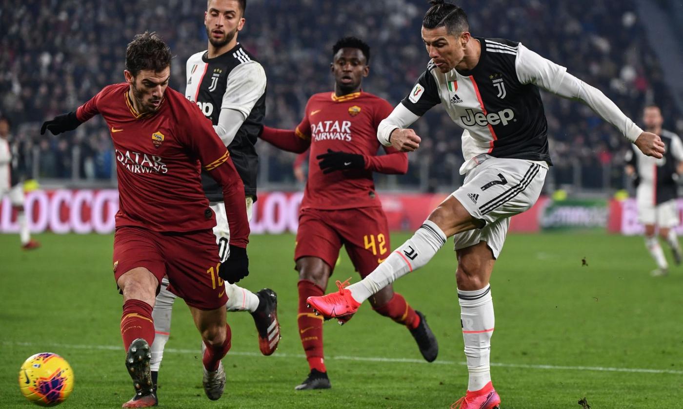 Juventus-Roma, Coppa Italia: il tabellino