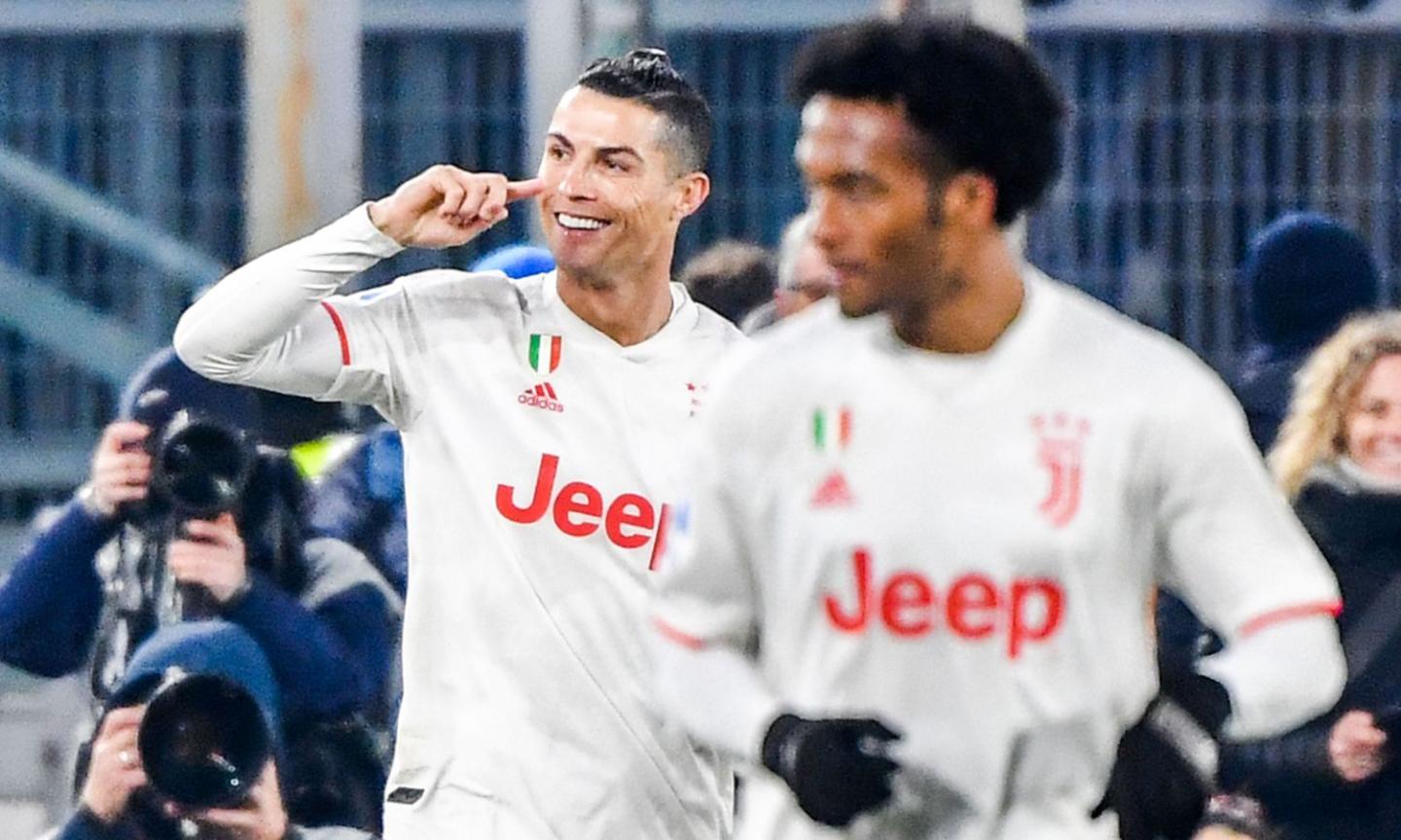 Juve, Ronaldo sends message after Roma win: 'Top of the table!' - Photo