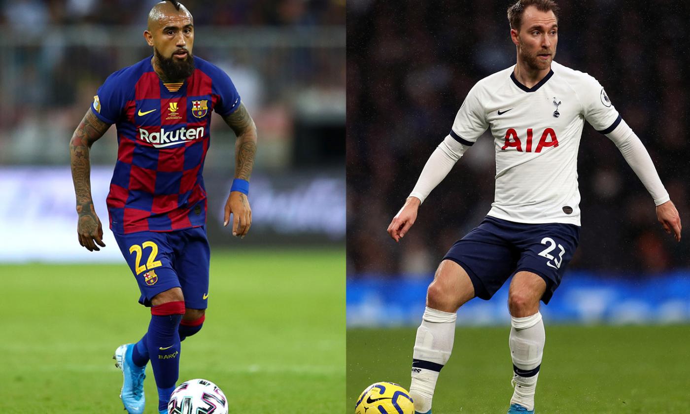 Inter, who to choose between Vidal or Eriksen?