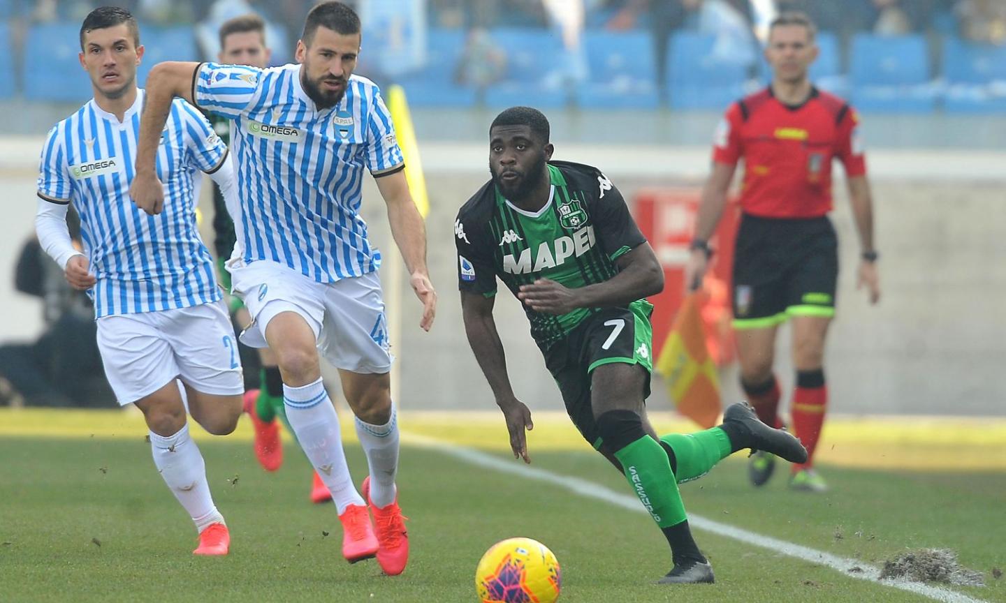 Spal-Sassuolo 1-2: il tabellino