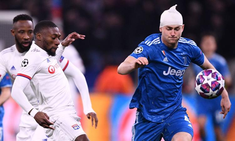 Lione-Juve, le pagelle di CM: Pjanic un fantasma, si salva De Ligt. E Aouar è già grande