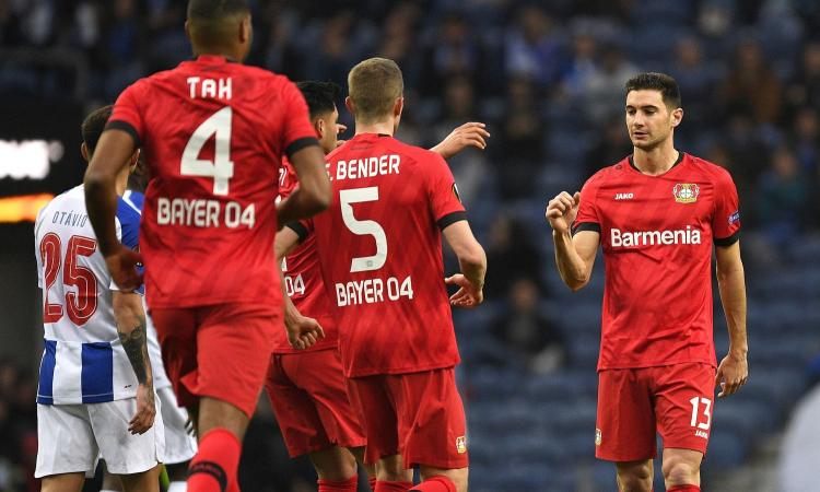 Bundesliga: Wolfsburg-Hoffenheim 2-1. Poker Leverkusen al Gladbach, Lazaro segna di tacco VIDEO