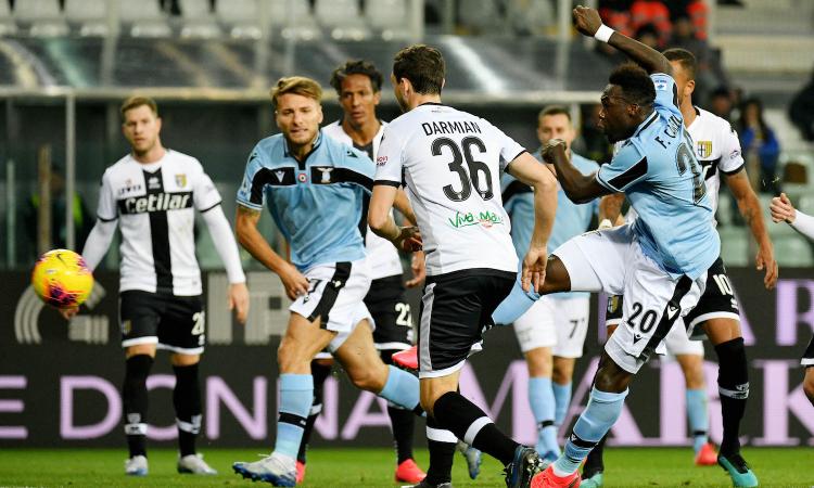 Alla Lazio basta Caicedo: 1-0 al Parma, Juve a -1