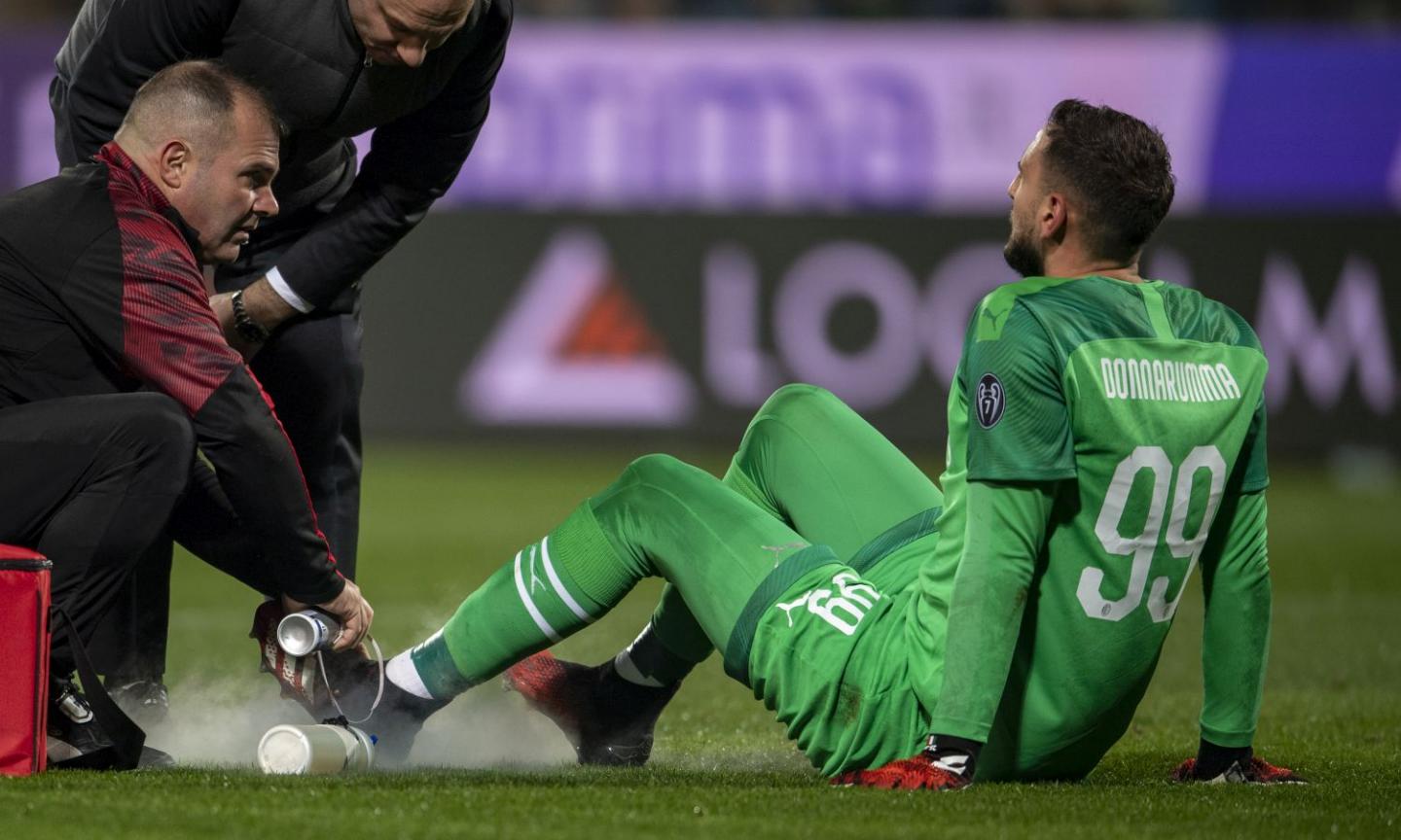 The latest on Donnarumma's condition ahead of Milan-Genoa clash