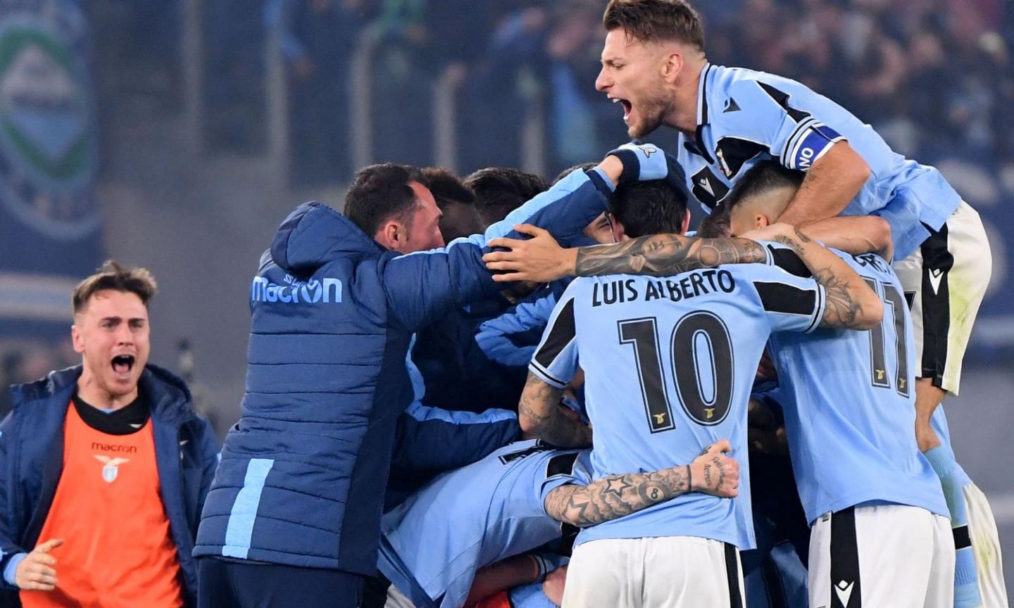 L'anti-Juve è la Lazio: battuta l'Inter, GUARDA GLI HIGHLIGHTS