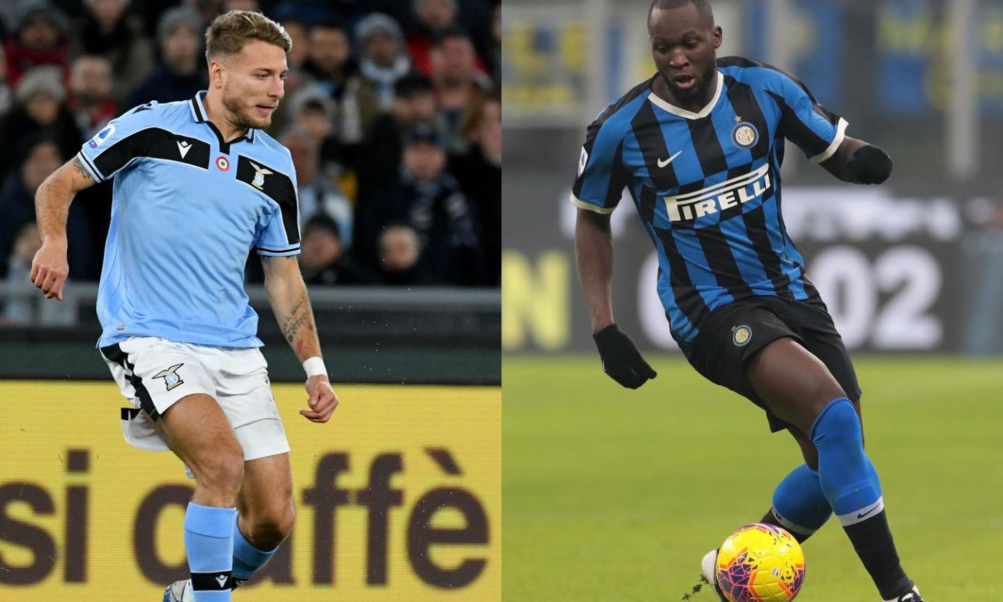 Lazio-Inter: Immobile contro Lukaku VIDEO