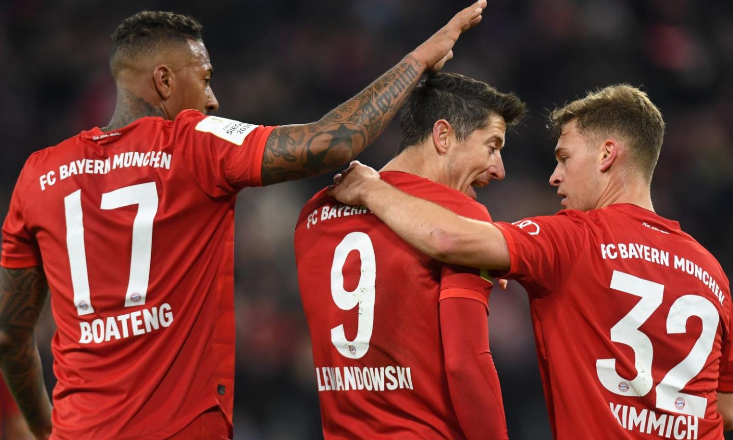 Coppa di Germania: Lewandowski trascina il Bayern, passano Union Berlino e Bayer Leverkusen VIDEO