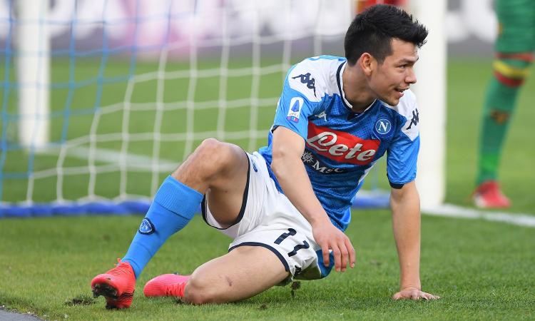 Napoli: tre squadre inglesi su Lozano